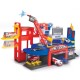 Pista de masini Dickie Toys Fire and Rescue cu 2 masinute