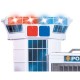 Pista de masini Dickie Toys Fire and Rescue cu 2 masinute