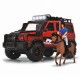 Set Dickie Toys Horse Trailer masina Mercedes-Benz AMG 500 cu remorca si figurine