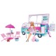 Rulota Simba Hawaii Camper cu papusa Steffi Love 29 cm si accesorii