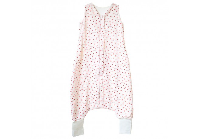 Sac de dormit cu picioare Hubners Fairies 1-2 ani Lucky alb