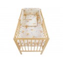 Lenjerie MyKids TEDDY STELUTE Crem M2 4+1 Piese 120x60 cm