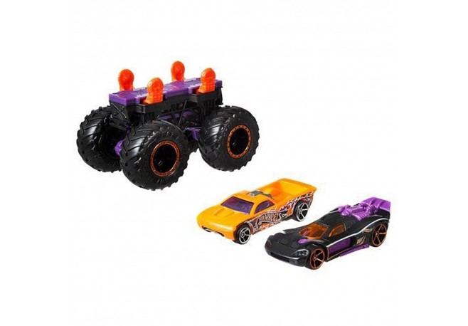 Set Hot Wheels by Mattel Monster Trucks Monster Maker GWW16