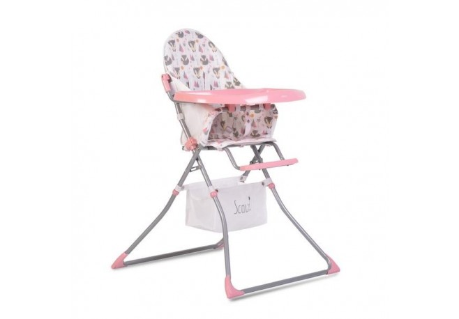 Scaun de masa copii Cangaroo Scaut Pink