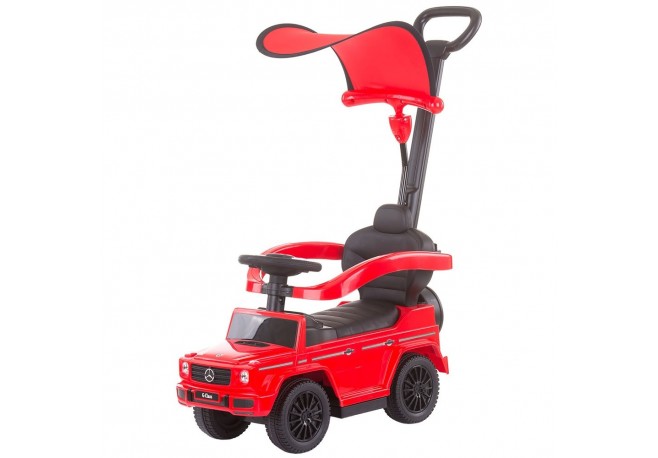 Masinuta de impins Chipolino Mercedes G350 red cu maner si copertina