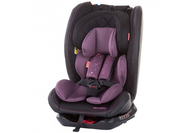 Scaun auto Chipolino Techno 0-36 kg lilac cu sistem Isofix