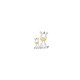 Reductor wc moale copii MyKids Bears Pink White