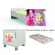 Patut personalizat Barbie -saltea+noptiera cadou