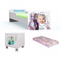 Patut personalizat Frozen -saltea+noptiera cadou