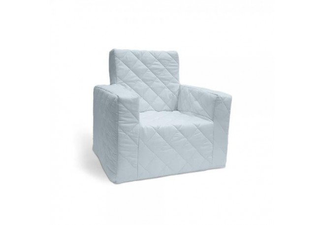 Fotoliu copii Klups Basic Albastry Jeans