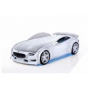 Pat masina tineret MyKids NEO Maserati Alb