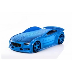 Pat masina tineret MyKids NEO Maserati Albastru