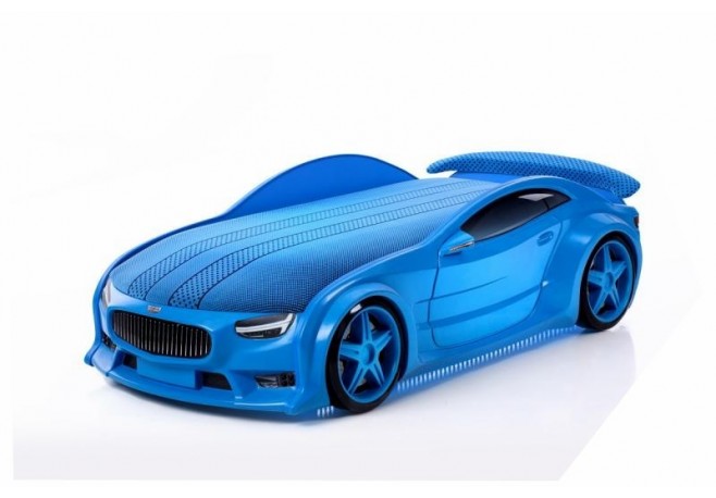 Pat masina tineret MyKids NEO Maserati Albastru