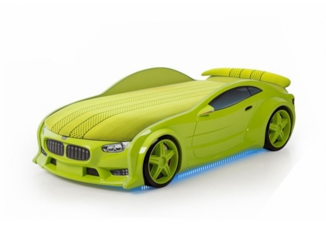 Pat masina tineret MyKids NEO BMW Verde