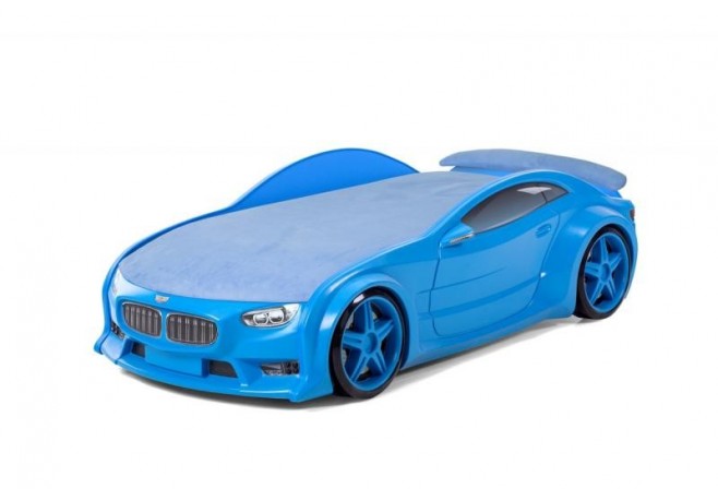 Pat masina tineret MyKids NEO BMW Albastru