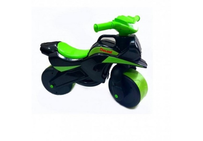 Motocicleta de impins MyKids Music 0139/59 Verde Negru