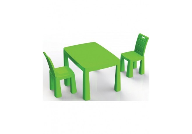 Set masa copii si scaune MyKids 0468/2 Verde