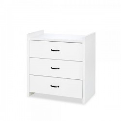 Comoda de infasat Amelia Alb