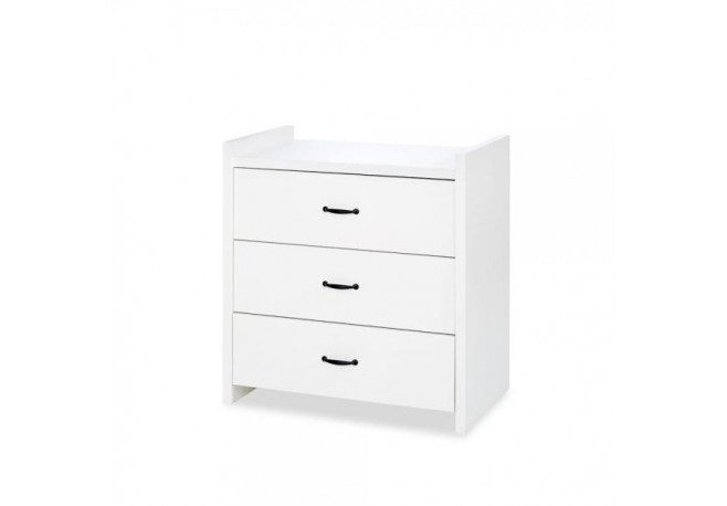 Comoda de infasat Amelia Alb