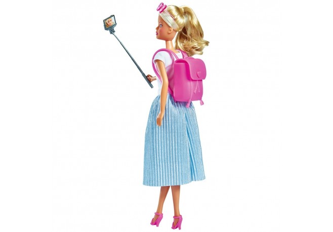 Papusa Simba Steffi Love City Trip 29 cm cu accesorii