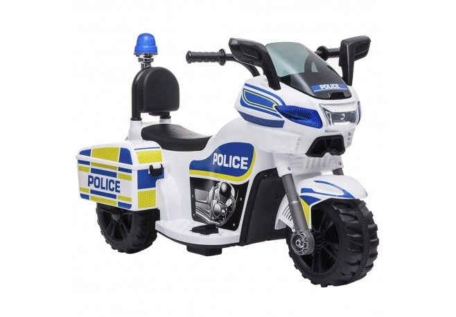 Motocicleta electrica Chipolino Police white