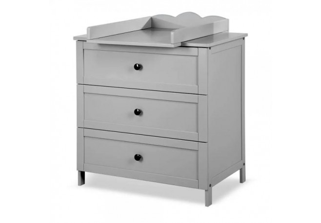 Comoda pentru infasat Klups Oliver Grey