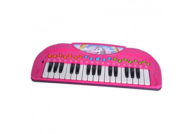 Jucarie Simba Orga My Music World Unicorn cu 32 clape