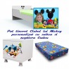 Patut personalizat Mickey Mouse -saltea+noptiera cadou