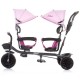 Tricicleta gemeni Chipolino Duet peony pink