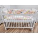 Lenjerie MyKids Mini Patratel Multicolor Girl 4 Piese 120x60