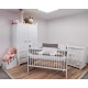 Lenjerie MyKids Dots Brown 4 Piese 120x60
