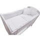 Lenjerie MyKids Safari White 4+1 Piese 120x60 cm