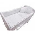Lenjerie MyKids Safari White 4+1 Piese 120x60 cm