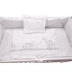 Lenjerie MyKids Safari White 4+1 Piese 120x60 cm