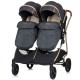 Carucior gemeni Chipolino Duo Smart 3 in 1 raven