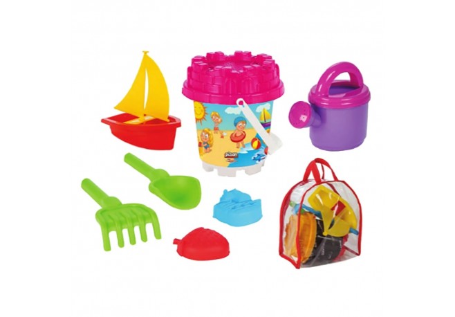 Set jucarii nisip Pilsan Galeata cu accesorii