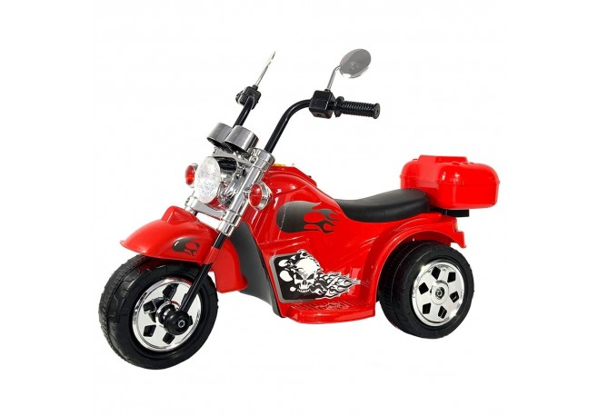 Motocicleta electrica Chipolino Chopper red