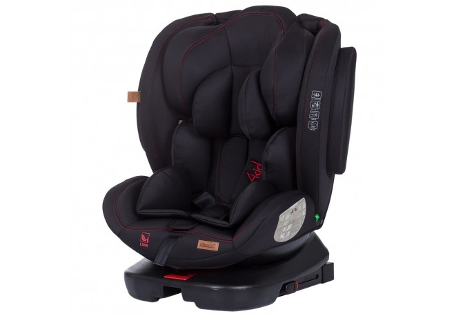 Scaun auto Chipolino 4Kid 0-36 kg raven I-Size cu sistem Isofix