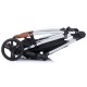 Carucior gemeni Chipolino Duo Smart 3 in 1 anthracite lilac