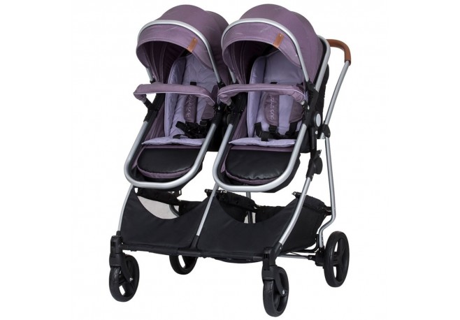 Carucior gemeni Chipolino Duo Smart 2 in 1 lilac