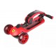 Trotineta pliabila Ferrari Twist rosie cu scaun