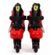 Role Ferarri masura 29 - 32 rosii cu set protectie