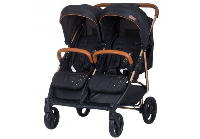 Carucior gemeni Chipolino Passo Doble raven