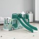 Tobogan MyKids autobuz cu leagan HBS13 Verde