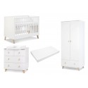 Mobilier Camera copii Si Bebelusi KLUPS NOAH Alb 2