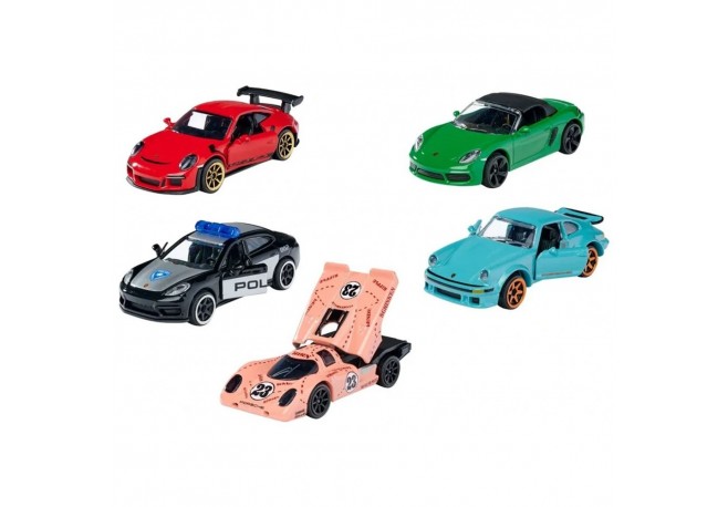 Set Majorette 5 masinute Porsche Premium Cars