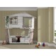 Patut tineret MDF Plastiko Tree House 207x97