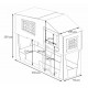 Patut tineret MDF Plastiko Tree House 207x97