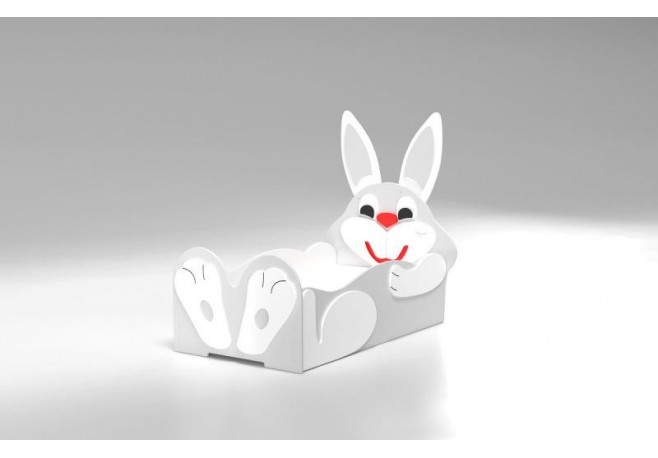 Patut tineret MDF Plastiko Rabbit Small 160x80