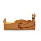 Patut tineret MDF Plastiko Teddy Bear Small 160x80